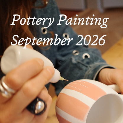 Pottery Painting Sessions im September 2026 im TWO ROOM CLUB Solothurn